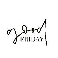 lettersandbeauties ostern good friday lettersandbeauties jesus lebt Sticker