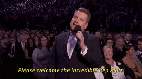 ben platt 60th grammys GIF by Recording Academy / GRAMMYs