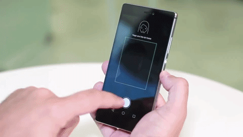 phone selfie GIF