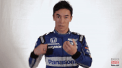 indy 500 fist bump GIF by Paddock Insider