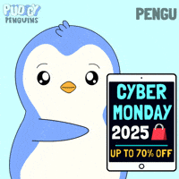 Merry Christmas GIF by Pudgy Penguins