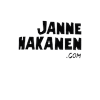 Hakanenjanne Sticker by jannehakanen.com