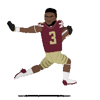 Nfl Draft Running Sticker by Panini America