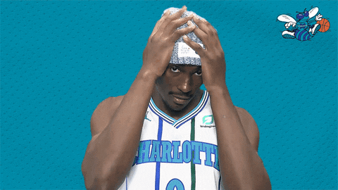 happy bismack biyombo GIF by Charlotte Hornets