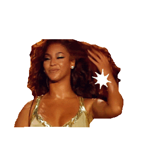 over it hair flip STICKER by imoji