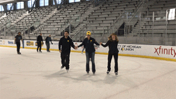 ice skating GIF by Michigan Athletics