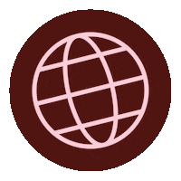 karlaspirit internet earth fruit website Sticker
