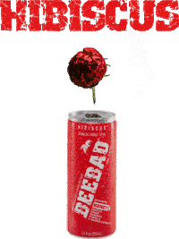 Flower Sticker by beebad energy drink