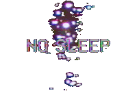 Tired Good Night Sticker by Vince Mckelvie