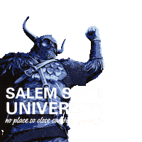 Salem State Vikings Sticker by Salem State University