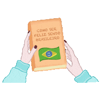 letturale feliz livro brasileiro caos Sticker
