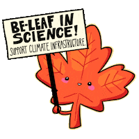 Climate Change Fall Sticker by INTO ACTION
