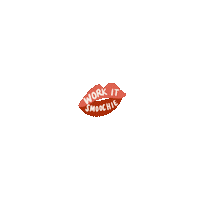 mckinleymedia lips smooch work it mckinleymedia Sticker