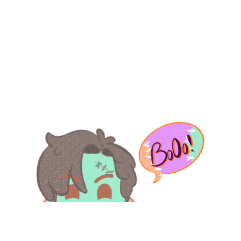 Halloween Frankenstein Sticker