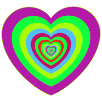 i love you hearts Sticker