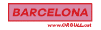 OrgullRadio gay pride barcelona catalunya Sticker