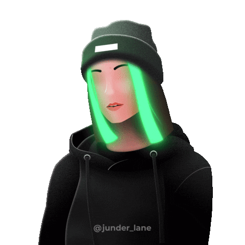 Dj Glow Sticker by Junder Lane