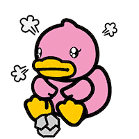 angry emoji Sticker by B.Duck