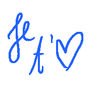 I Love You Heart Sticker by Laiko