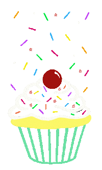 Cake Treat Yourself Sticker