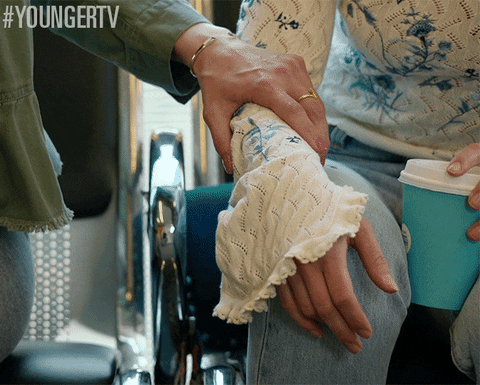 tv land holding hands GIF by YoungerTV