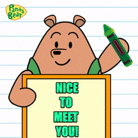 Nice To Meet You GIF