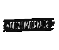 Decotimecrafts craft crafts crafting decotime Sticker