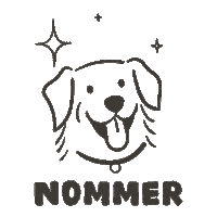 Dog Puppy Sticker by Nom Nom