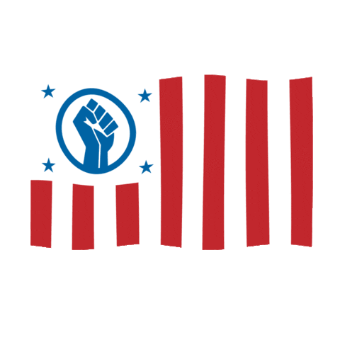 FlagsForGood blm black lives matter fist blacklivesmatter Sticker