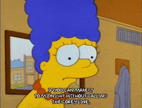 Sad Season 4 GIF by The Simpsons