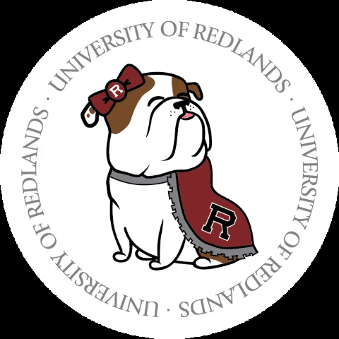 universityofredlands illustration mascot addie redlands GIF