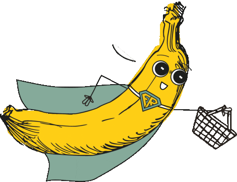 Instock_NL giphyupload food baby banana Sticker