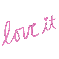 Love You Pink Sticker by Zoe Wodarz