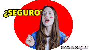Seguro Pensando Sticker by amelie