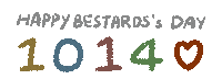 jliu3064 理想混蛋 bestards 阿哲 雞丁 Sticker