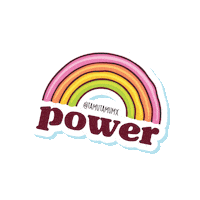 Rainbow Power Sticker by TamuTamu