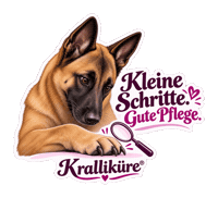 Hund Pfote Sticker by Natalie
