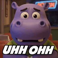 Shocked Blank Face GIF