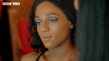 Glow Up Make-Up GIF by BBC Three