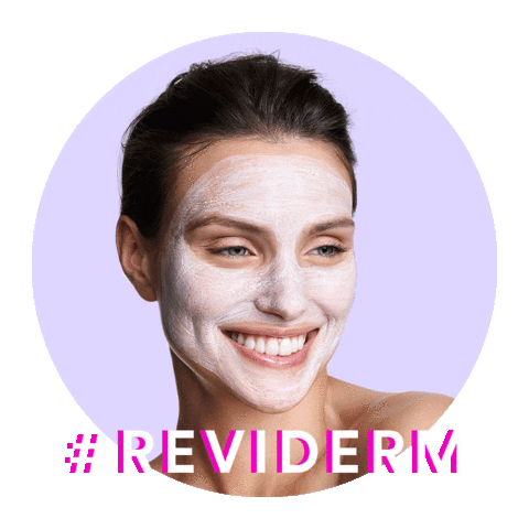 REVIDERM giphyupload mask skin truecare Sticker