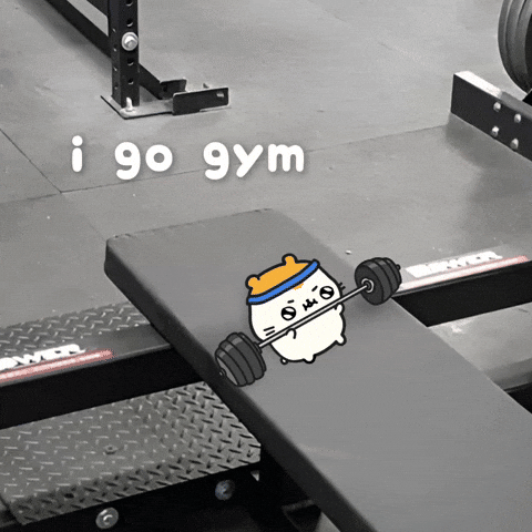 Bench Press Fitness GIF