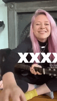 Covers Playing Guitar GIF by Anna B Savage