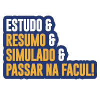 Santos Facul Sticker by Objetivo Baixada