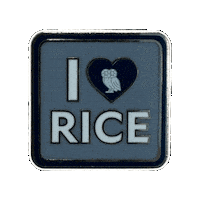 pinnedpins love heart university owl Sticker