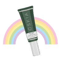OskiaSkincare rainbow sun skincare orange Sticker