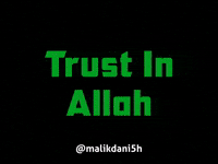 Trust Allah GIF