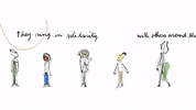 stars love GIF by Serge Bloch