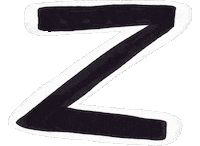 Letters Z Sticker