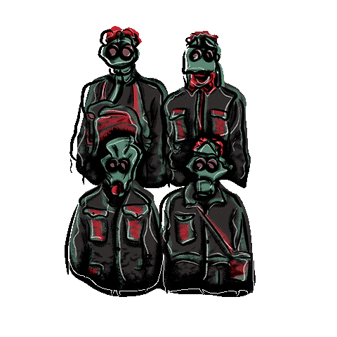 daianazapata6aa0 giphyupload mascara guerra contaminacion Sticker