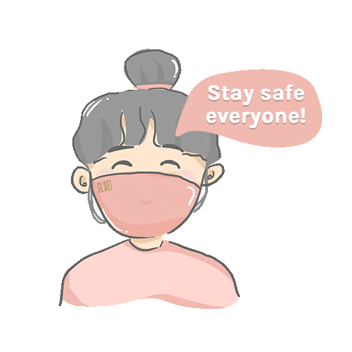 GLOEIINDONESIA hands glowing social distancing stay safe Sticker